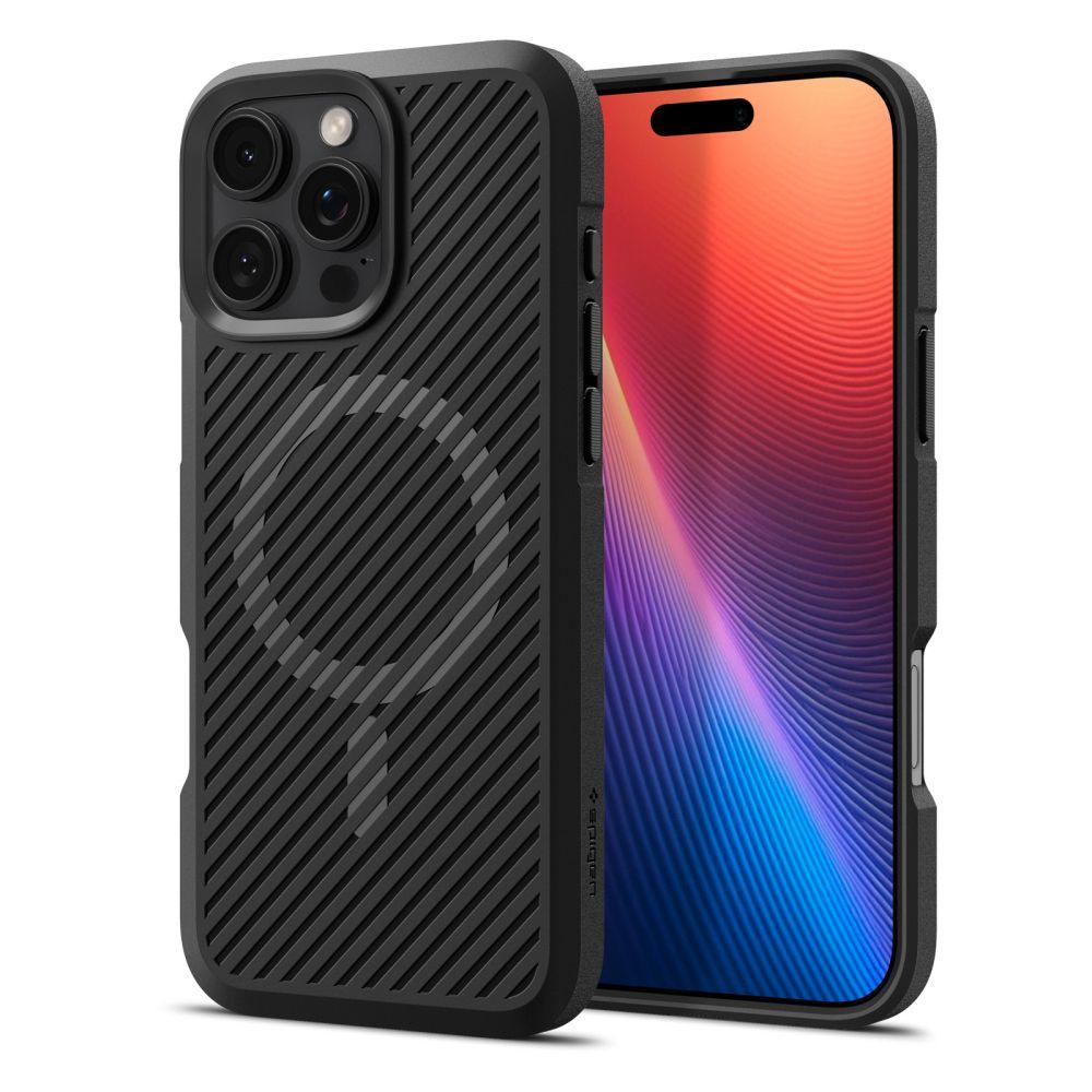 Чохол Spigen Core Armor MagFit до iPhone 16 Pro Max Matte Black (ACS08024)
