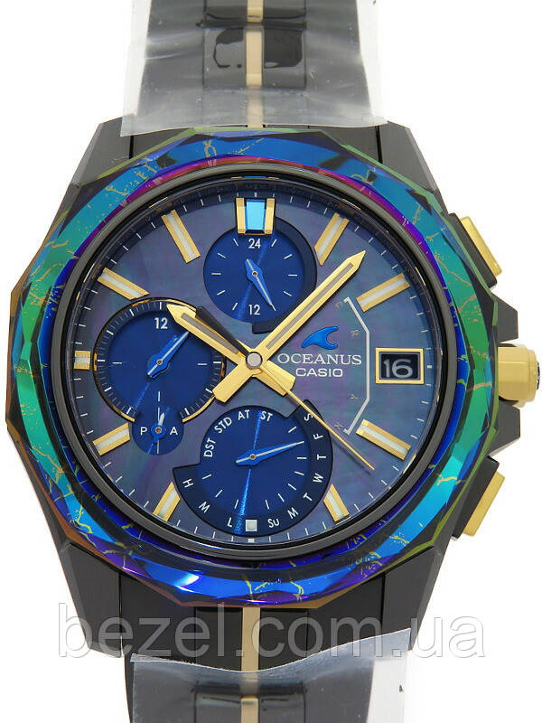 Чоловічі годинники Casio OCEANUS OCW-S6000BVS-1AJR 20TH ANNIVERSARY Manta Limited Edition (100 шт)