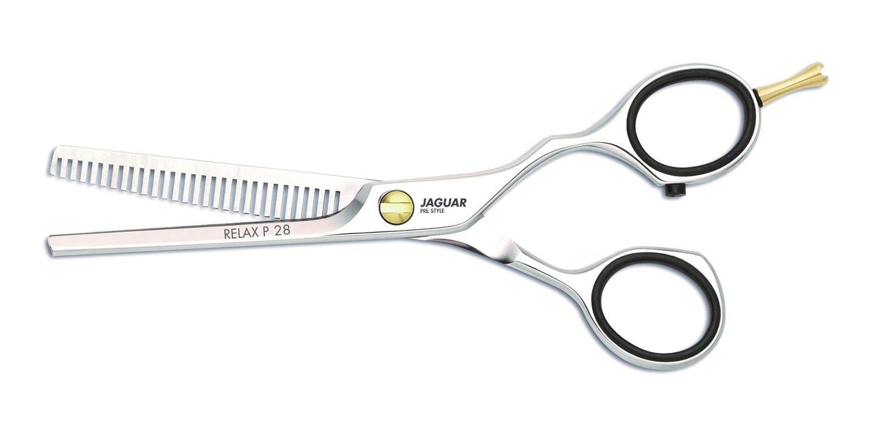 Ножиці для стрижки філіровочние Jaguar Prestyle Relax Polish 5,50", фото 1
