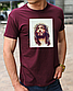Релігійні футболки з християнським принтом Ісус, християнські бавовняні х/б розмір S, фото 6