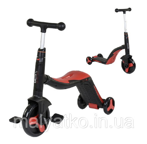 Самокат — велобіг — велосипед "3 в 1" TM Best Scooter арт. 28288