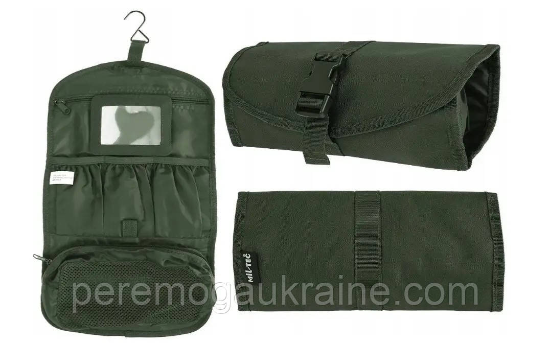 Сумка для туалетного приладдя Mil-Tec British toilet bag olive 16004001
