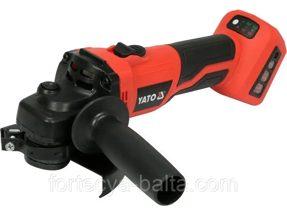 YT-828293 Шліфмашина акумуляторна безщіткова 18В 125мм (без акум.), фото 1