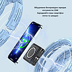 Зарядний пристрій XON PowerBank UltraLink 20Вт з батареєю 10000 мАг та бездротовою зарядкою 15Вт (SC1W2 7775) Чорний, фото 5