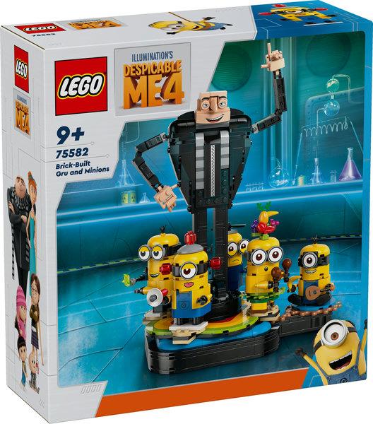 Lego Despicable Me Грю та міньйони з кубиків 75582