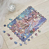 Середній Фігурний Дерев'яний Пазл Різдвяна казка L, фото 2