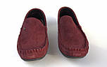 Мокасини чоловічі перфоровані літні бордові взуття Rosso Avangard Guerin M4 Perf Bordeaux, фото 5