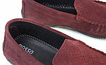 Мокасини чоловічі перфоровані літні бордові взуття Rosso Avangard Guerin M4 Perf Bordeaux, фото 6