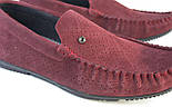 Мокасини чоловічі перфоровані літні бордові взуття Rosso Avangard Guerin M4 Perf Bordeaux, фото 8