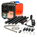 Автономний дизельний опалювач Elegant 101 600 (12V/24V/220V, 8000 Вт) для обігріву авто та приміщень, фото 2