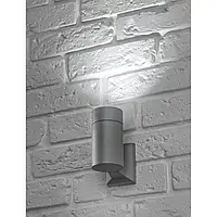 Фасадний світильник настінний GTV BALEO mini LD-BALGU10-0S GU10 IP54 односторонній Сірий