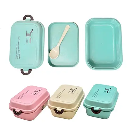 Ланч бокс із ложкою 20х8 см Stenson R-87755