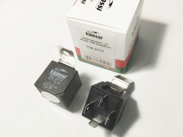 Реле універсальне 4-х конт. 12В 40А (Vanssi) 754.3777, фото 1