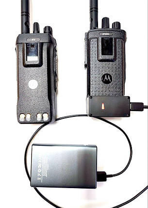 Зарядний пристрій адаптер USB type С для цифрових рацій Motorola, фото 1