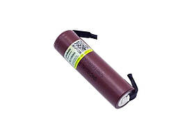 Акумулятор з виводами (контактами) Li-Ion 18650 високотоковий LiitoKala HG2 3000mAh, 20A