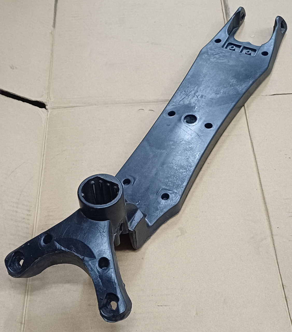 Нейлонова платформа для самокату MAXI ND - 0084/113 (84) "Best Scooter", колір - чорний,, фото 1