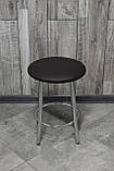 Табурет "Муза", стілець кухонний, стілець для кухні, металевий табурет із м'яким сидінням, фото 7