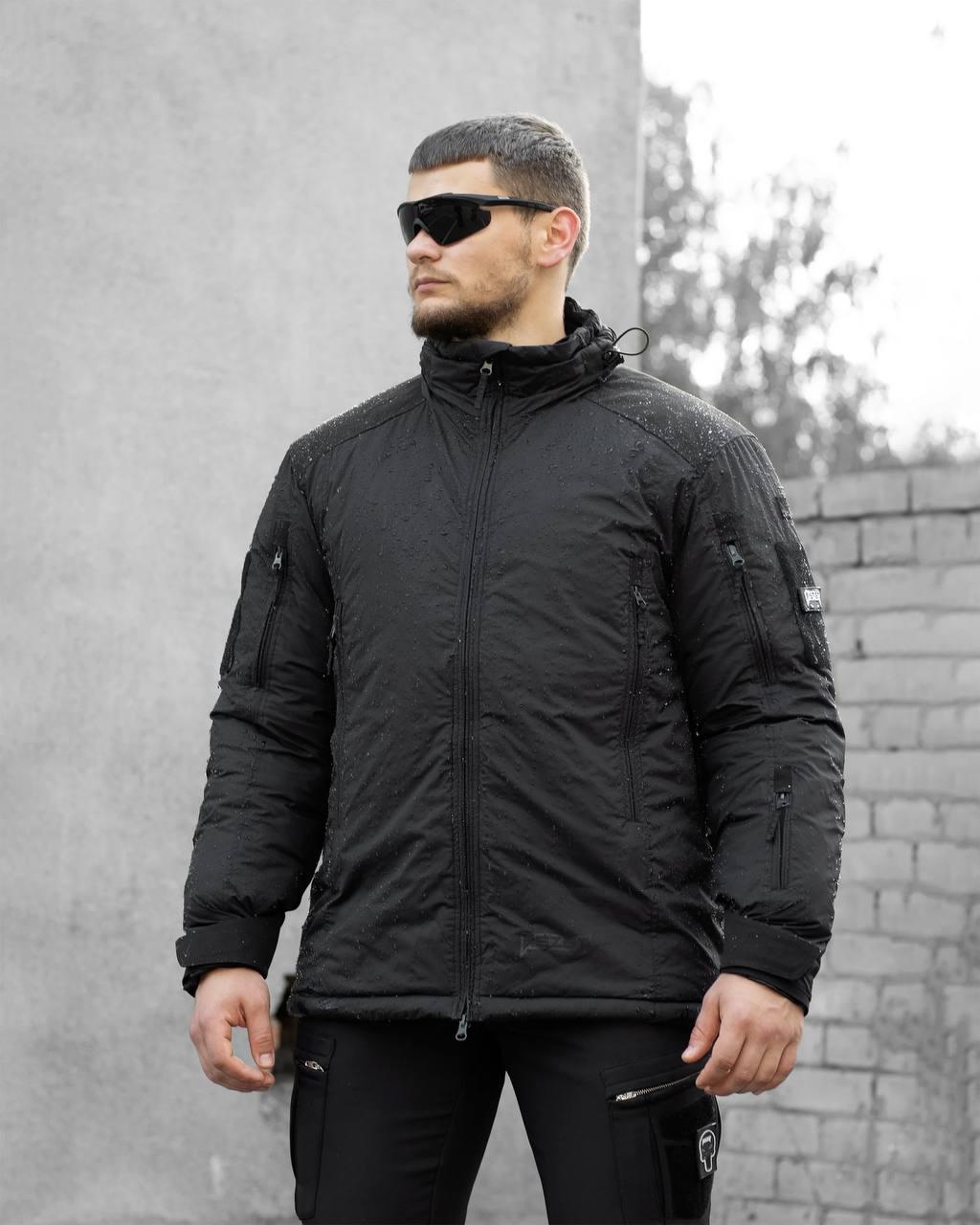 Куртка тактична зимова Bezet FrostArmor black