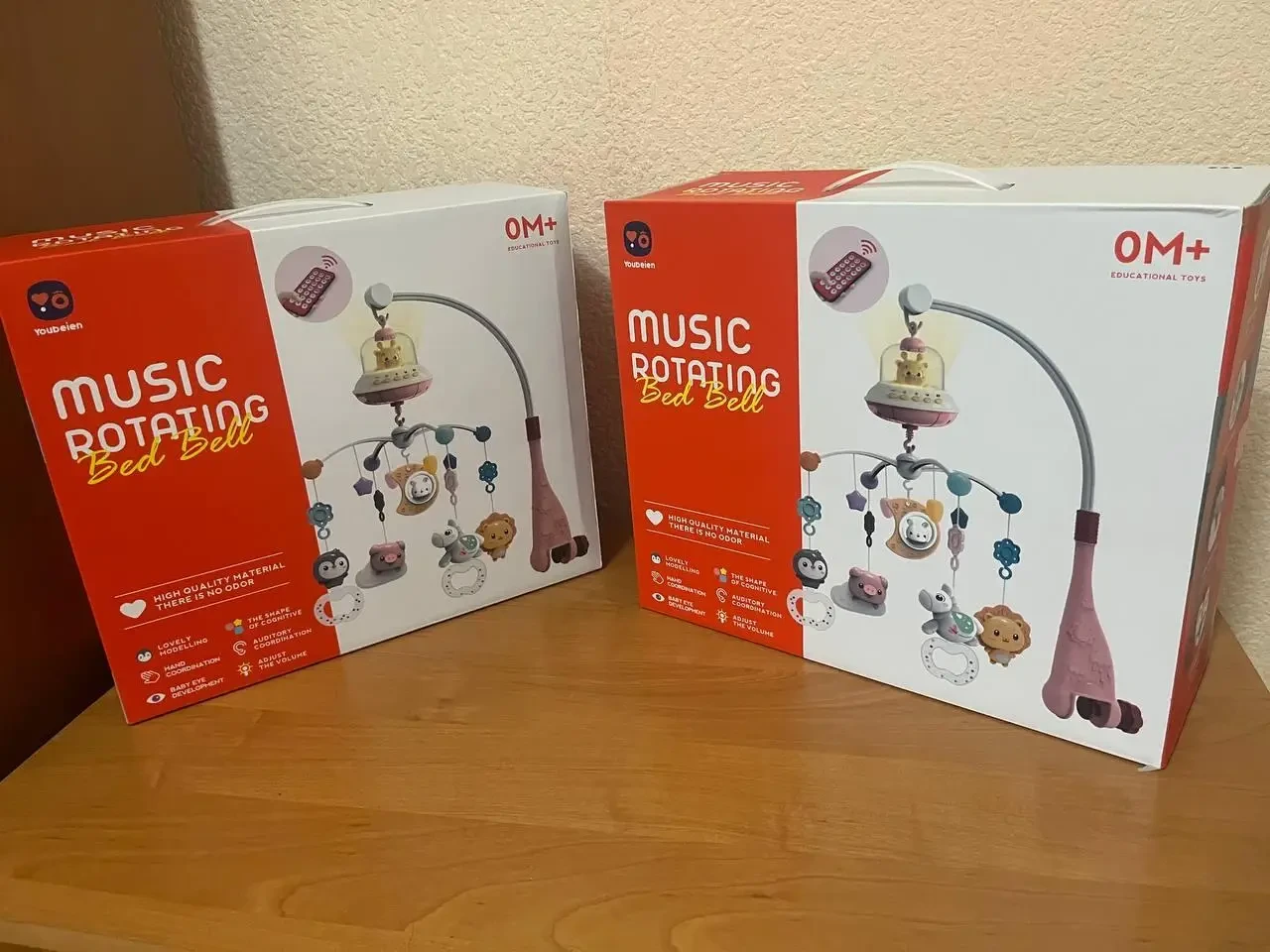 Мобіль карусель Music Rotating Bed Bell на ліжечко, фото 1