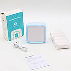 Портативний міні принтер + 5 рулонів термопаперу, Bluetooth, М3 / Дитячий термопринтер / Принтер для телефону, фото 10