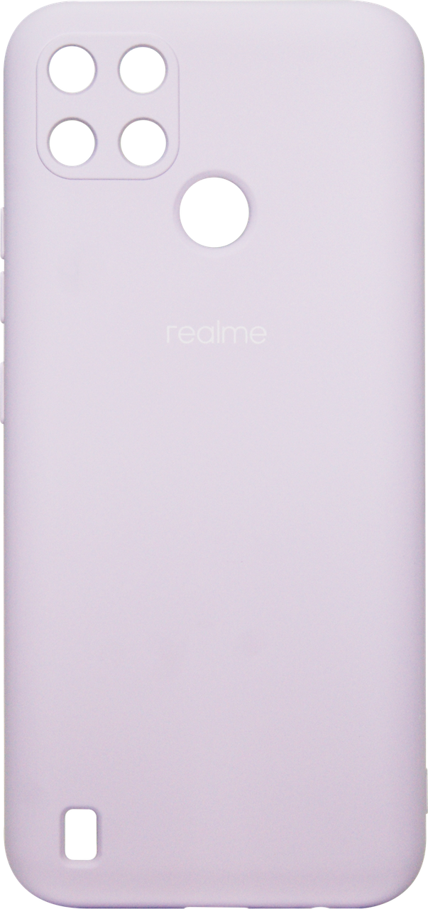 Силікон Realme C21Y/C25Y light violet Silicone Case