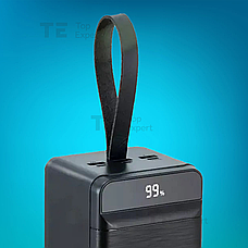 Повербанк XO PR159 PD20W 60000 mAh зі швидкою зарядкою повербанк для смартфона планшета - Чорний, фото 6