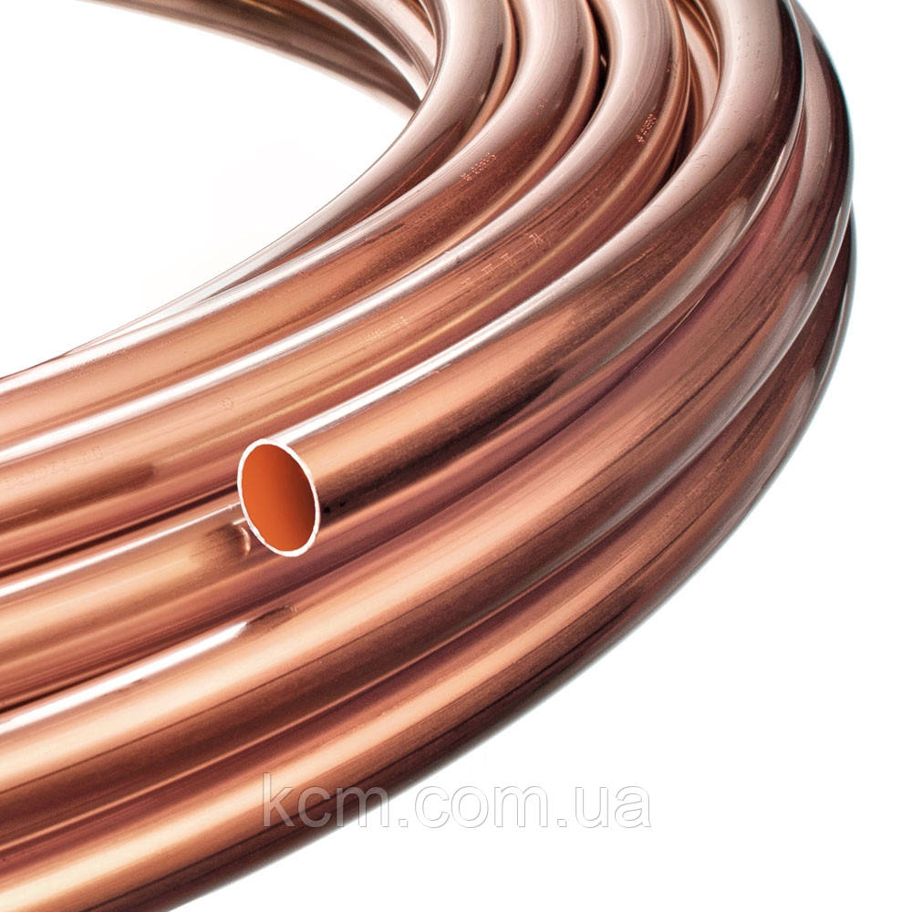 Труба мідна 14х1,5мм м'яка в бухті, фото 1