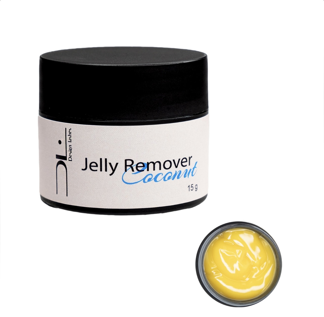 Ремувер — желе "Design Lashes", кокос, 15 г