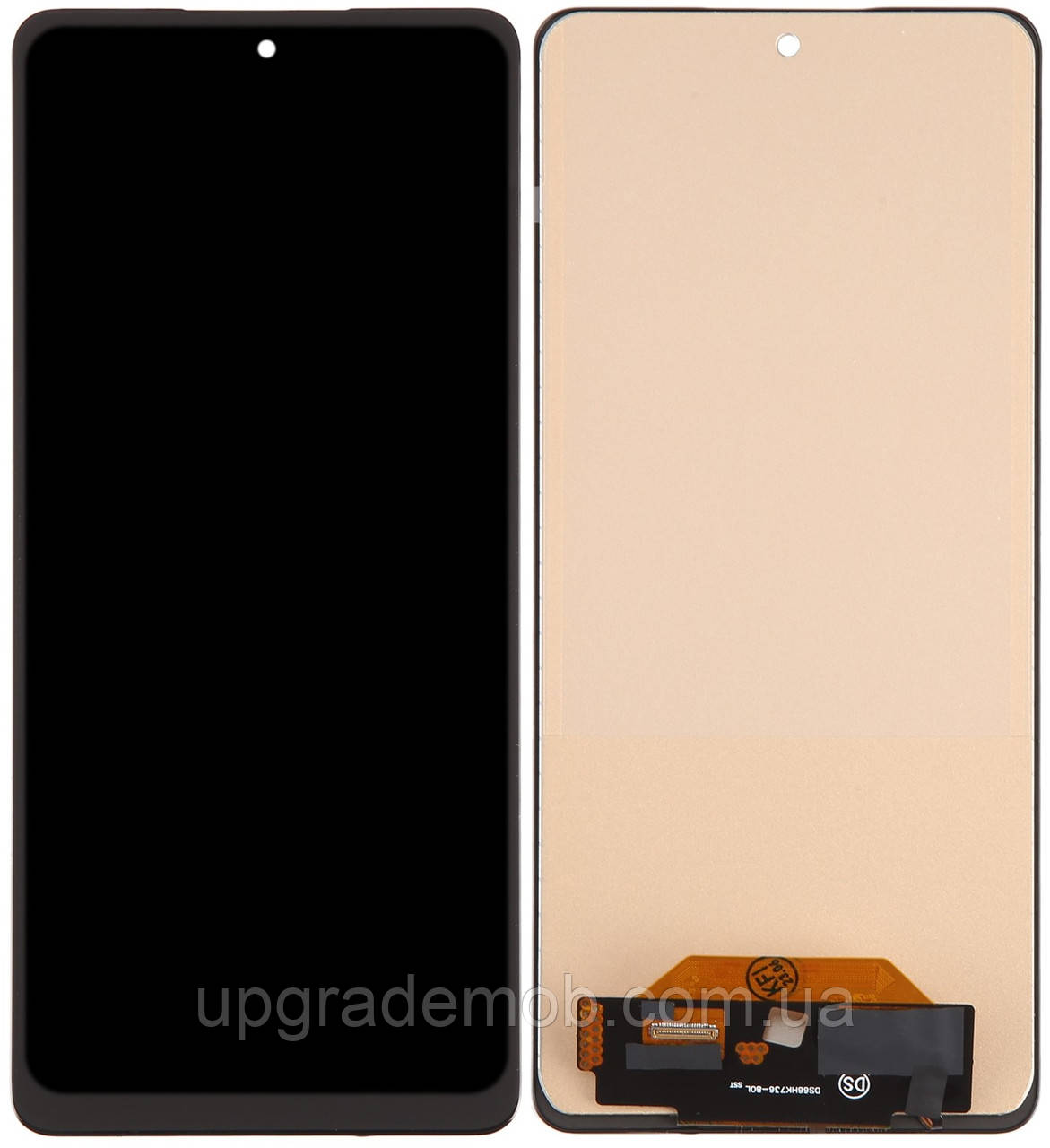 Дисплей модуль тачскрин Samsung A736 Galaxy A73 5G чорний TFT без функції відбитка пальця