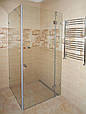 Скляні душові кабіни кутові 100х100х200 (h), фото 9