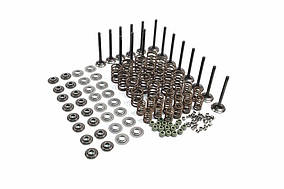 Р/к головки блока циліндрів дв.ГАЗ 406 з клапанами (RIDER) RD.406.10030.10