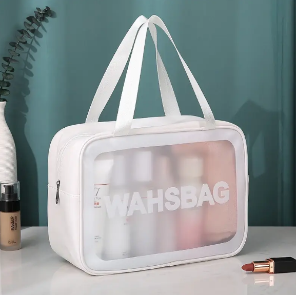 Органайзер для спортзали, басейну, пляжу Washbag. Розмір 29,5х20х10,5 см. Білий колір, фото 1