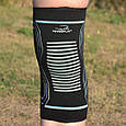 Наколінники спортивні PowerPlay PP-4099 Knee Support Чорно/Сині L/XL (пара), фото 7