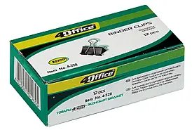 Біндери "4OFFICE" /4-328/ 25 мм/ 12 штук