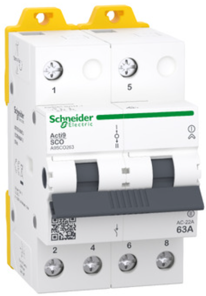 Перемикач введення резерву Schneider iSSW Acti9 2P 63A 400/415 В