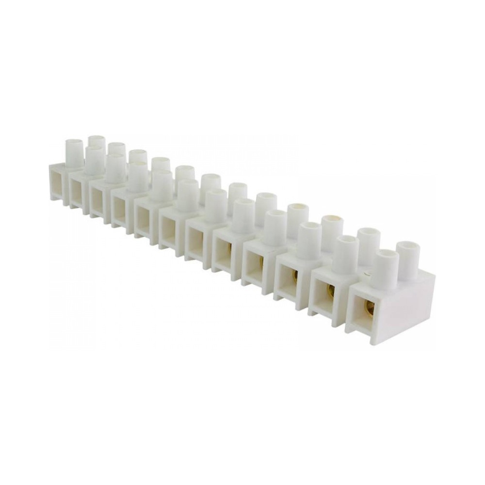 Клемна колодка  "тип Н" 16 мм / 30А біла  АСКО 00032611 АСКО