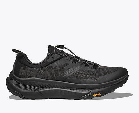 Кросівки для прогулянок чоловічі Hoka TRANSPORT GTX 1133957F Black/Black, фото 1