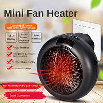 Електричний обігрівач для офісу Wonder Heater 900 Вт, Тепловентилятор 2000 Вт, FX-434 Дуйчик обігрівач, фото 6