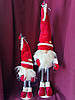 Іграшка різдвяна 75см Гном. Ельф Скандинавський, санта клаус новорічний, іграшка м'ягка, фото 6