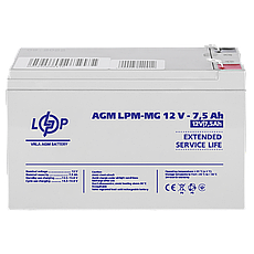 Акумулятор мультигелевий LPM-MG 12V - 7.5 Ah, фото 4