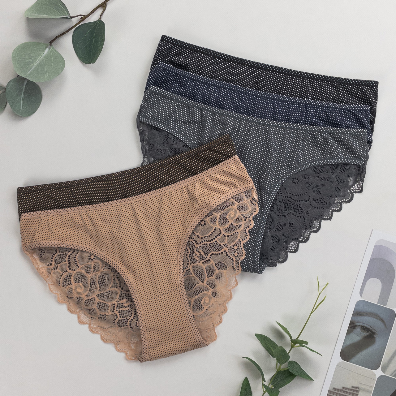 Труси жіночі сліпи Nicoletta Туреччина M, L, XL | 5 шт.