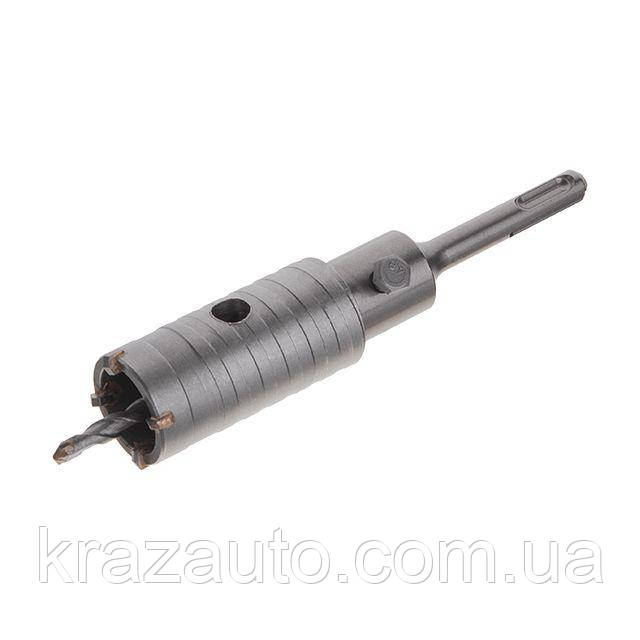 Комплект: свердло корончасте для бетону 36 мм+Перехідник SDS Plus 100 мм INTERTOOL SD-7036