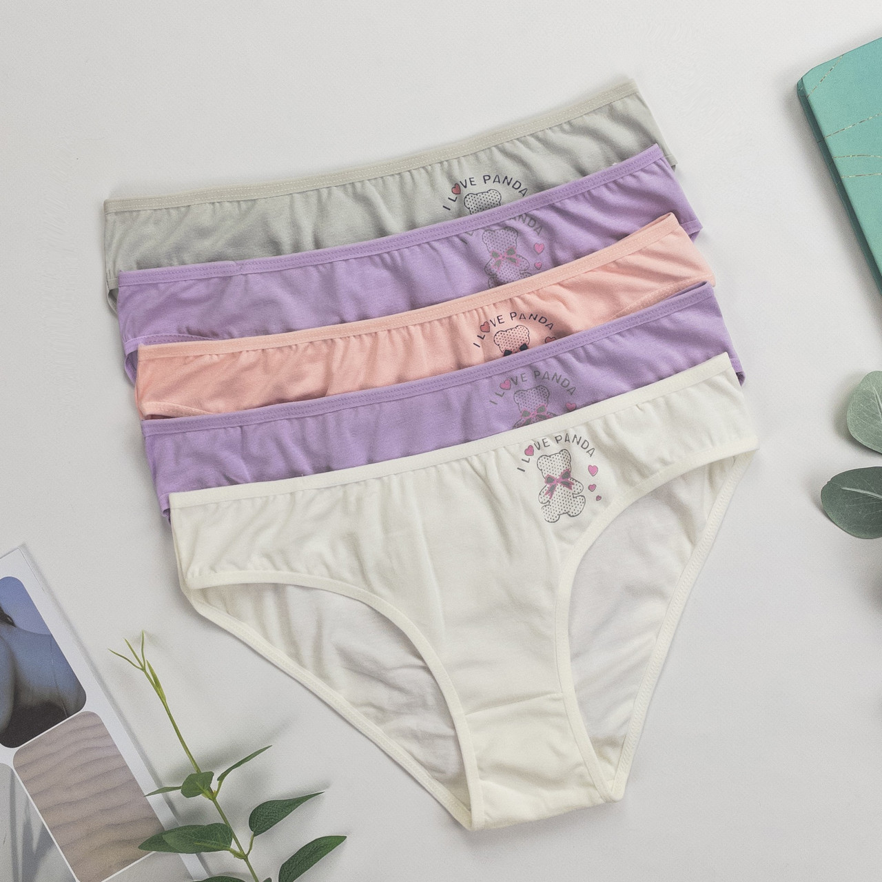 Труси слипи жіночих Nicoleta Туреччина M, L, XL | 5 шт.