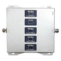 GSM репітер 5 діапазонів 800 900 1800 2100 2600, підсилювач зв'язку 3G 4G LTE
