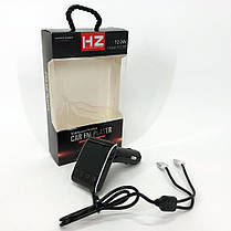 Фм у прикурювач для флешки HZ H22 BT, Bluetooth пристрої fm модулятори, Автомобільний RS-884 бл фм, фото 4