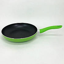 Зручна у використанні сковорідка Con Brio СВ-2414 24 см, Сковорода з AT-713 бакелітовим покриттям, фото 5