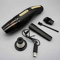 Якісний авто пилосос Car Vacuum Cleaner HY05, Пилосос для салону UX-437 машини, Автомобільний, фото 4