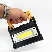 Ліхтар прожектор переносний MS 8006 7858, Ліхтар світлодіодний прожектор, Ручний VY-288 прожектор автономний, фото 4