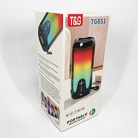 Акумуляторна колонка для музики TG651, Об'ємний звук Bluetooth колонки, Блютуз колонка KC-338 для вулиці