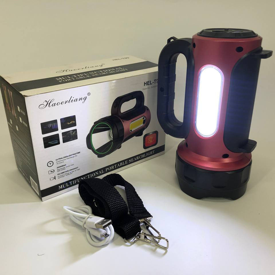 Ліхтар для кемпінгу складаний T93-LED+COB, Підвісна лампа ліхтар лампа, Аварійна лампа CI-256 для кемпінгу